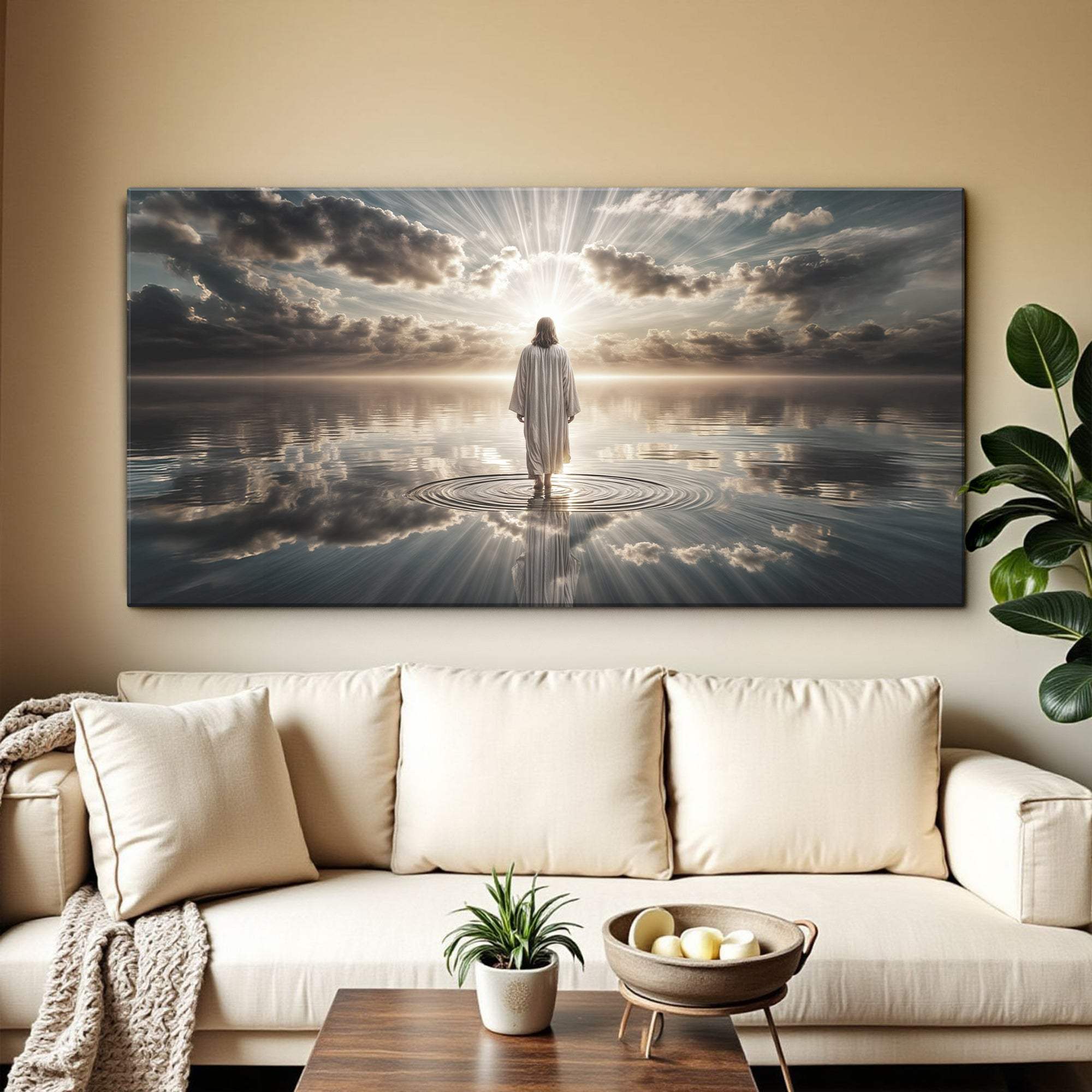Walking on Water - Faith Wall Art III - Tailored Canvases - Flyclothing LLC
