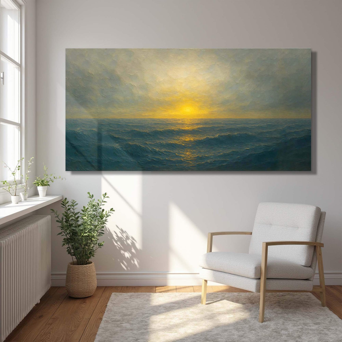 Waterscape Abstract Wall Art IV - Tailored Canvases - Flyclothing LLC