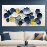 Lotus Leaf Abstract Wall Art VII - Tailored Canvases - Flyclothing LLC