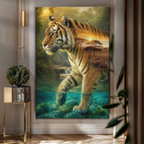 Tiger's Allegory Wall Art - Tailored Canvases - Flyclothing LLC