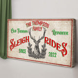 Christmas Reindeer Sign - Tailored Canvases - Flyclothing LLC