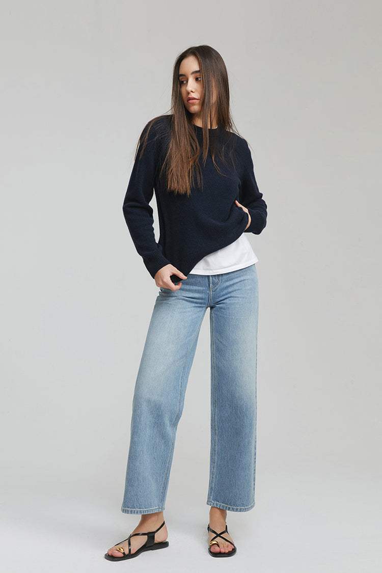 The Cityer Crop Wide Jeans HJ009 - Hey Joanie - Flyclothing LLC
