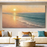 Beach Shoreline Coastal Wall Art IV - Tailored Canvases - Flyclothing LLC