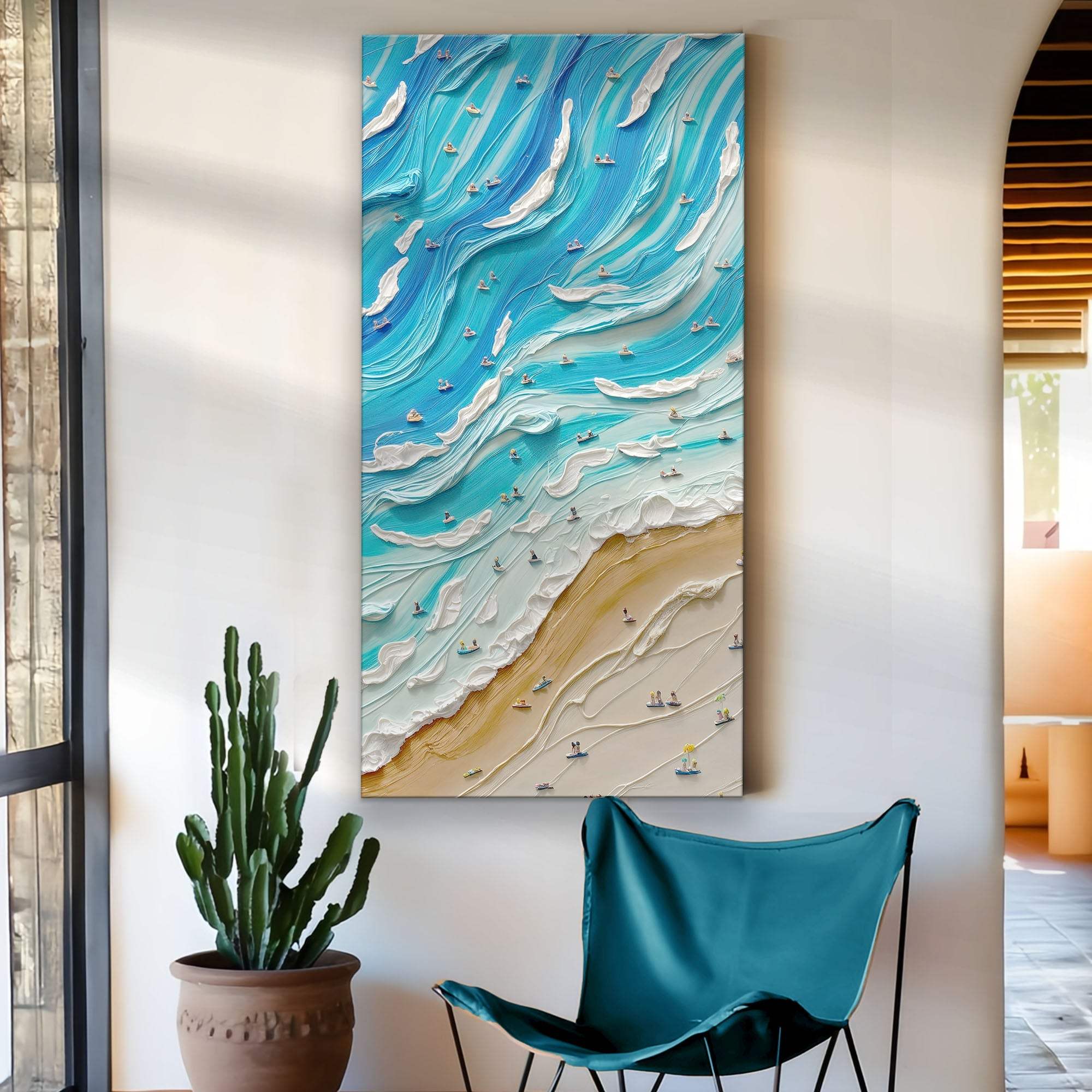 Beach Days Wall Art IV - Tailored Canvases - Flyclothing LLC