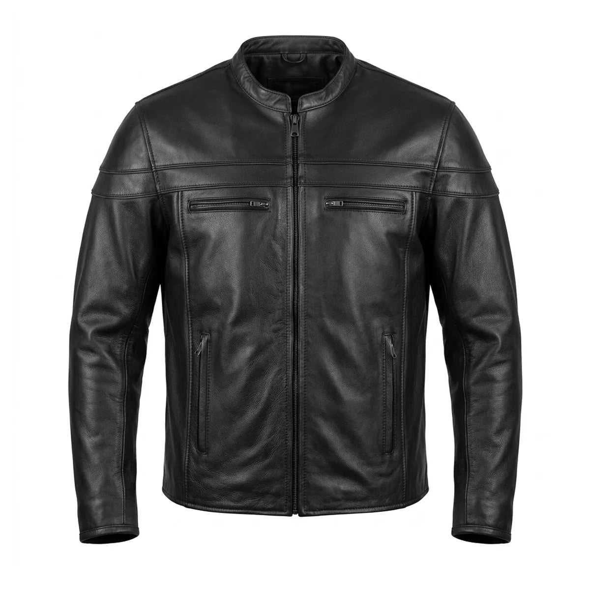 Thunder - Men's Ultra Leather Motorcycle Jacket - Unik Just for Bikers - Flyclothing LLC