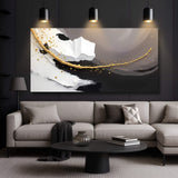 Wave Abstract Wall Art - Tailored Canvases - Flyclothing LLC