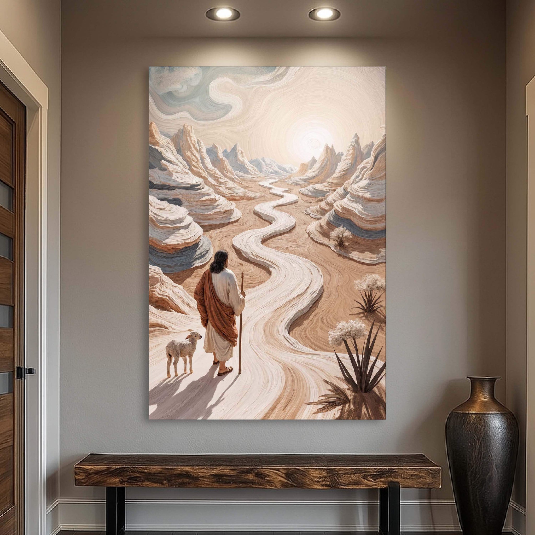 Parable Of The Lost Sheep Faith Wall Art III - Tailored Canvases - Flyclothing LLC