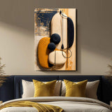 Orange Abstract Harmony Wall Art - Tailored Canvases - Flyclothing LLC