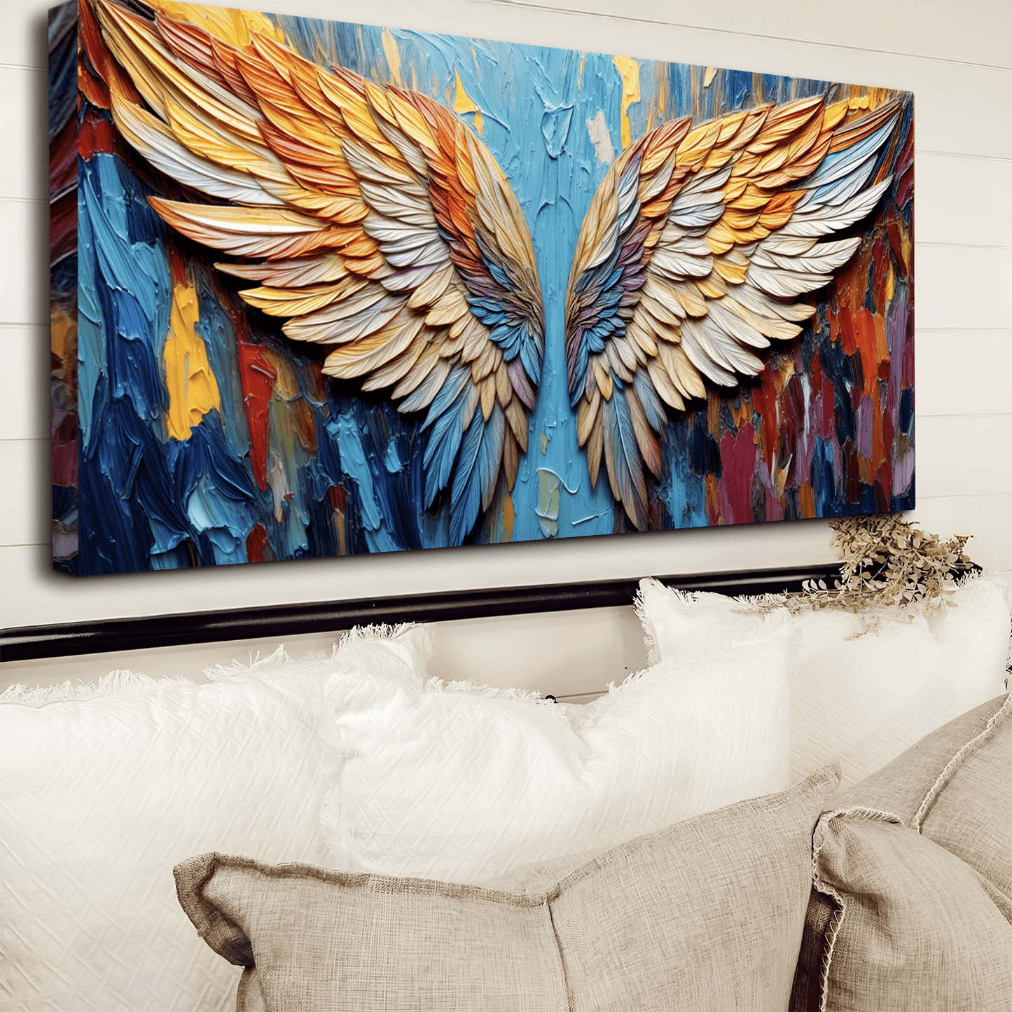 Wings of Hope Wall Art - Tailored Canvases - Flyclothing LLC