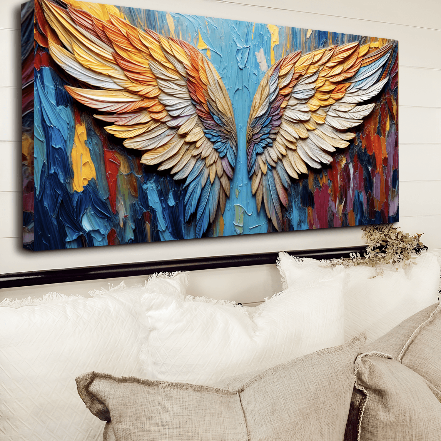 Wings of Hope Wall Art - Tailored Canvases - Flyclothing LLC