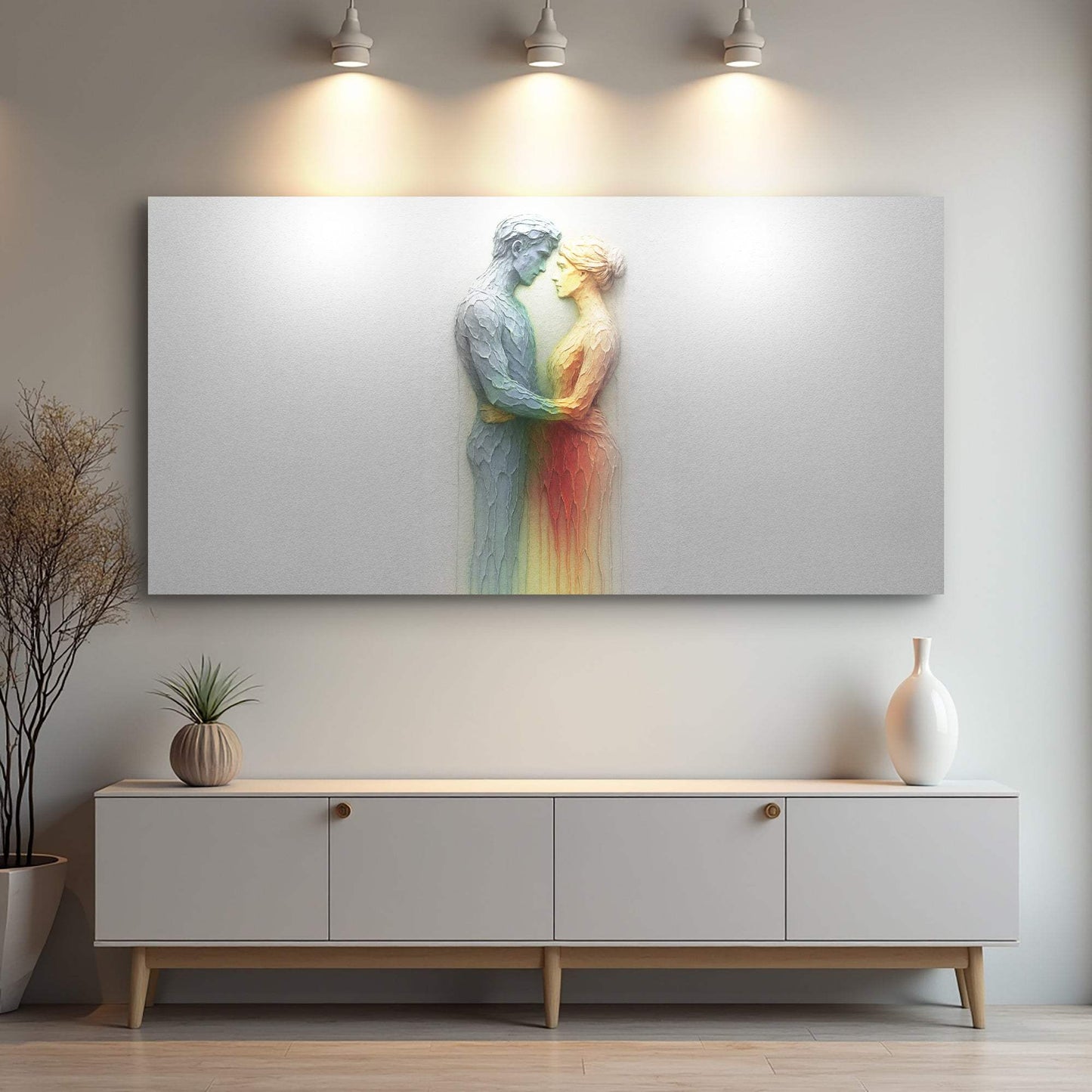 Find Romance Abstract Wall Art - Tailored Canvases - Flyclothing LLC