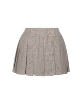 Oaklyn Plaid Pleated Mini Skort