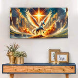 3D Horse Faith Wall Art V - Tailored Canvases - Flyclothing LLC