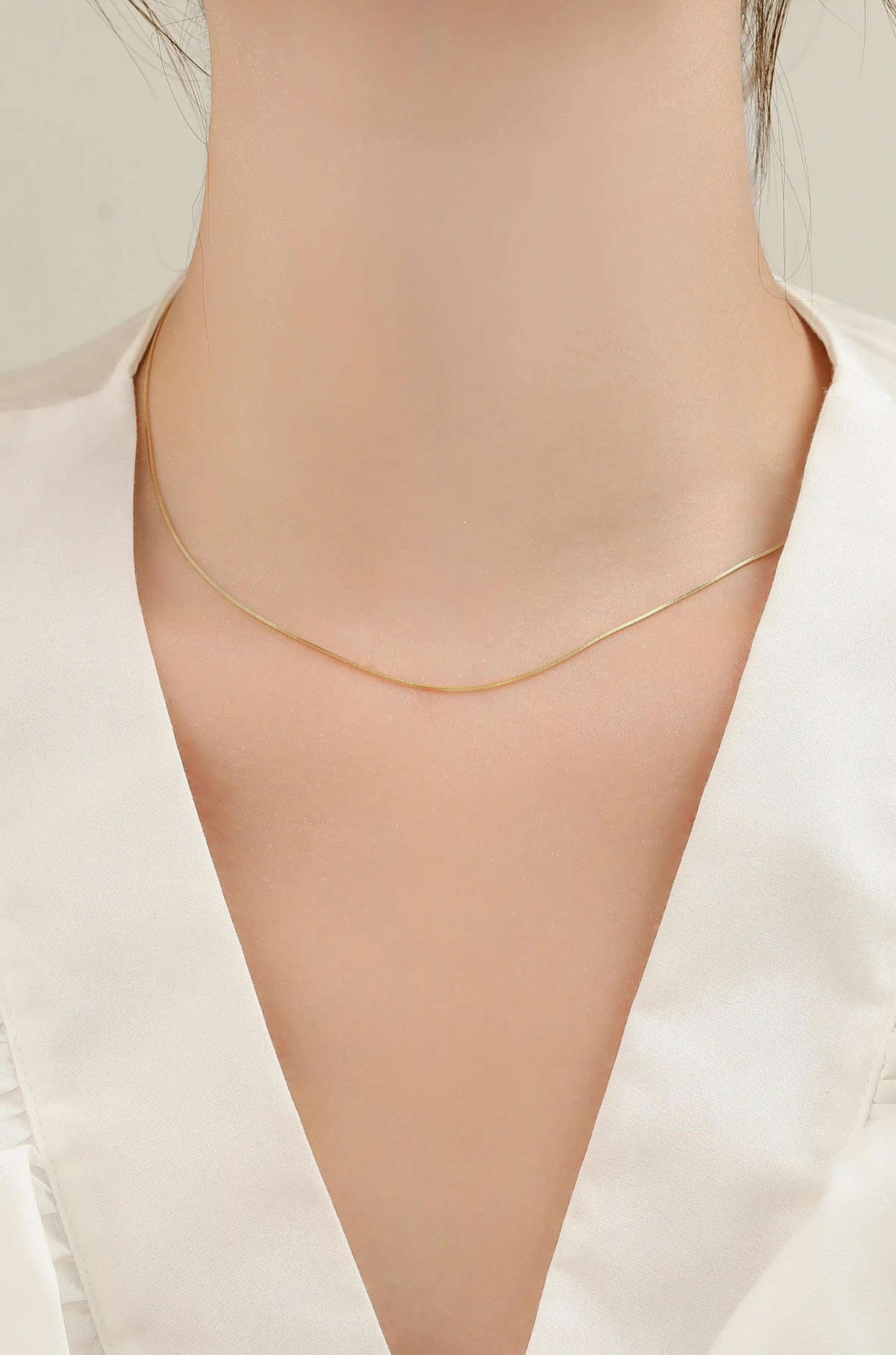 Thin Gold Necklace