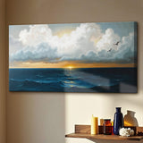 Waterscape Abstract Wall Art II - Tailored Canvases - Flyclothing LLC