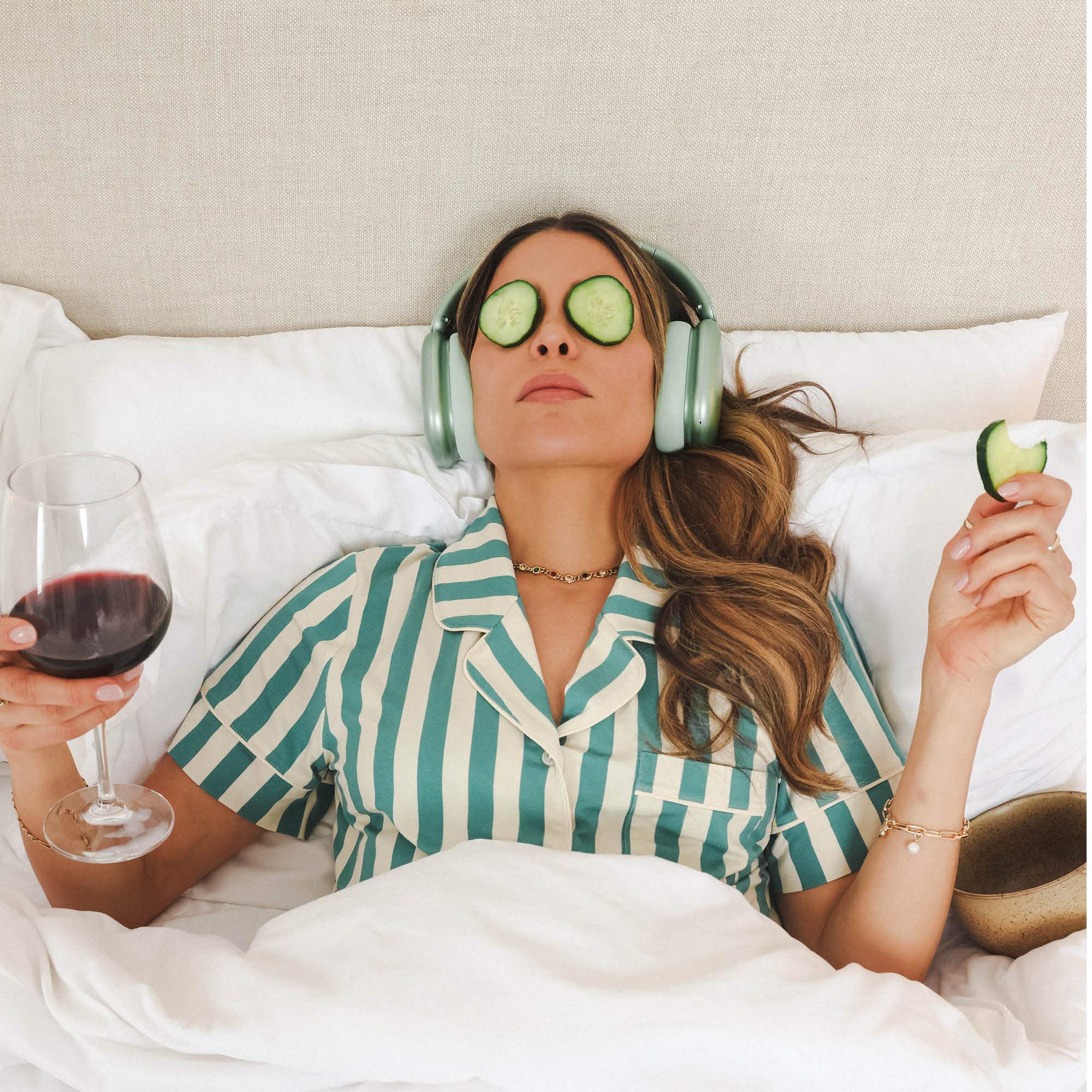 The Nantucket | Green Dock Stripe SleepDeep™ Button Down Short Pajama Set - Shinesty - Flyclothing LLC