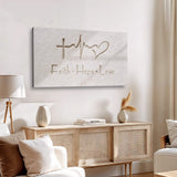 Faith, Hope, Love Faith Wall Art IV - Tailored Canvases - Flyclothing LLC
