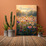 In Everything Give Thanks Faith Wall Sign - Tailored Canvases - Flyclothing LLC