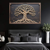 3D Celtic Tree of Life Wall Art III - Tailored Canvases - Flyclothing LLC