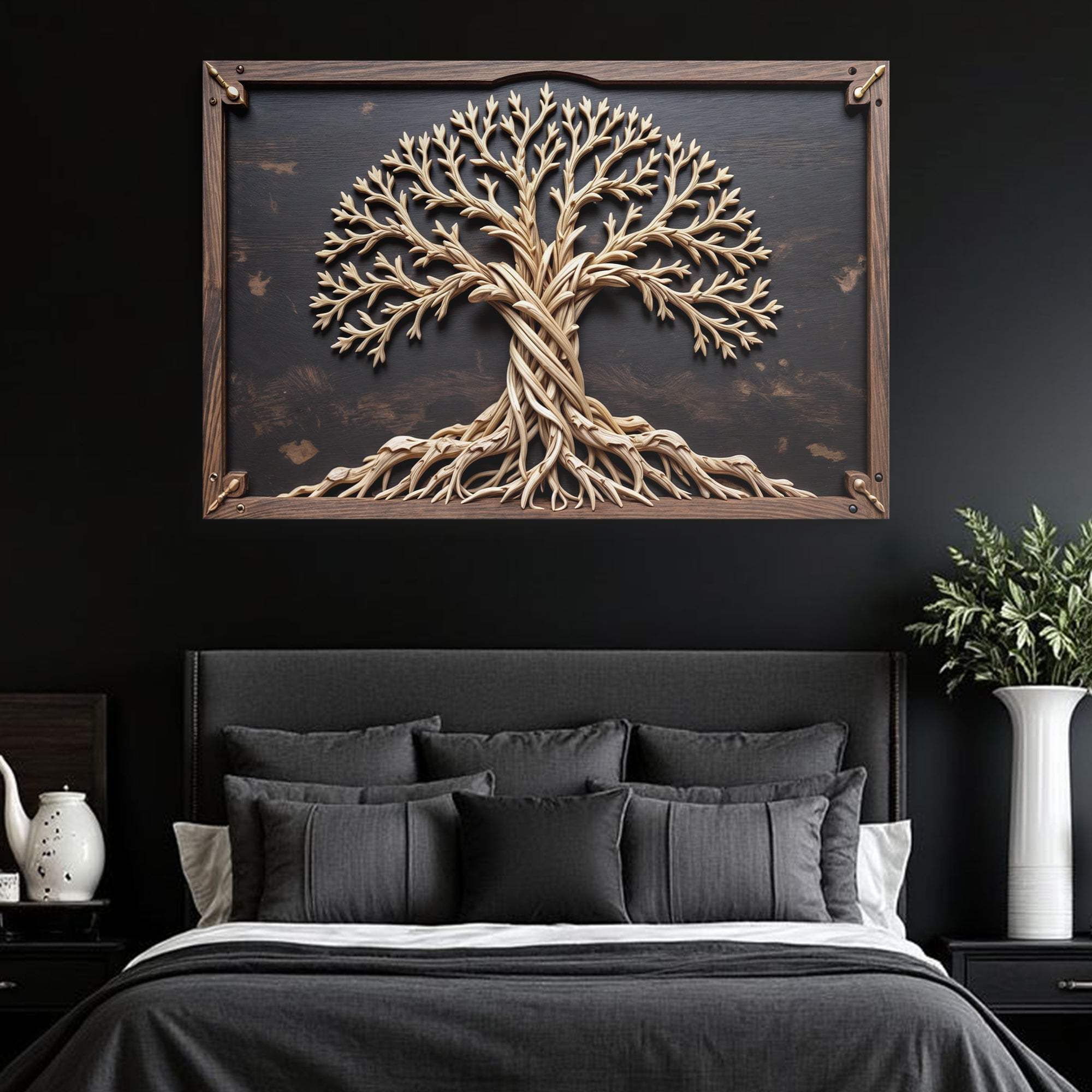 3D Celtic Tree of Life Wall Art III - Tailored Canvases - Flyclothing LLC