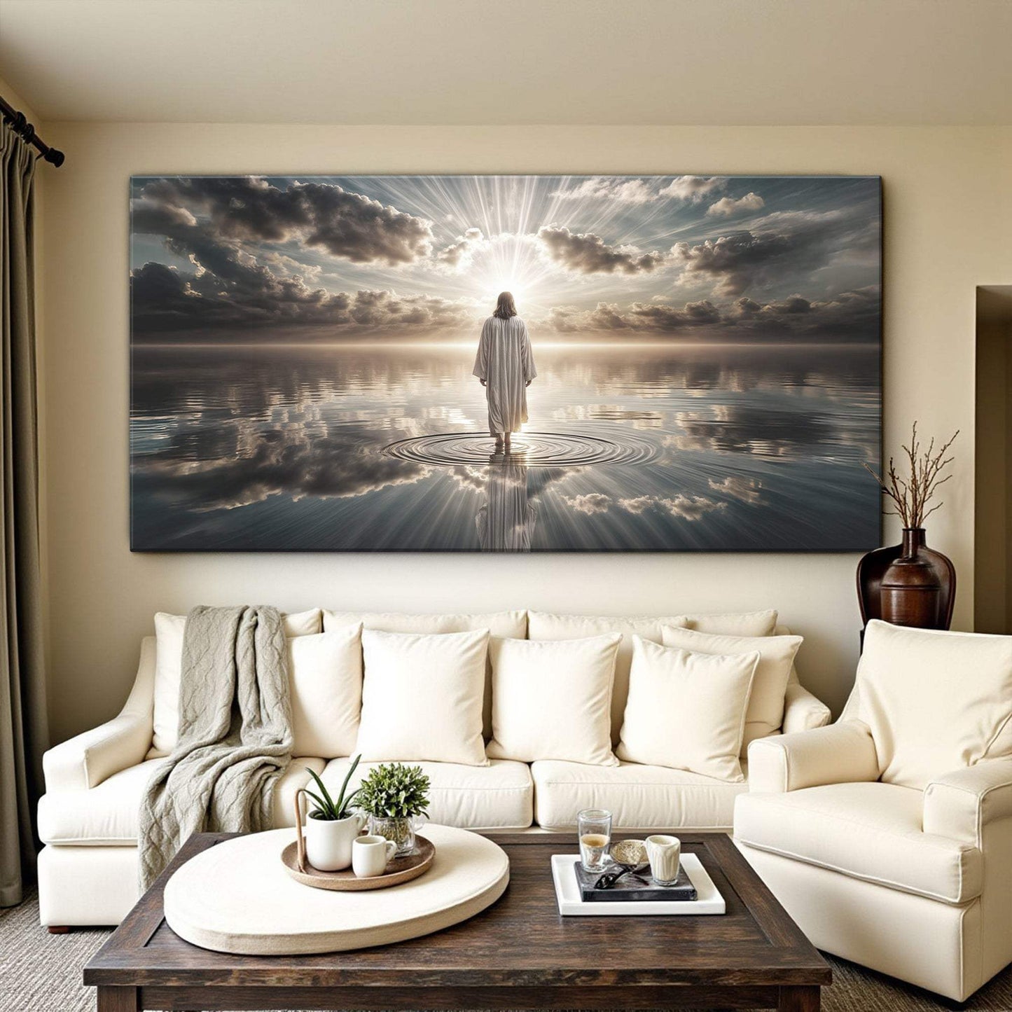 Walking on Water - Faith Wall Art III - Tailored Canvases - Flyclothing LLC