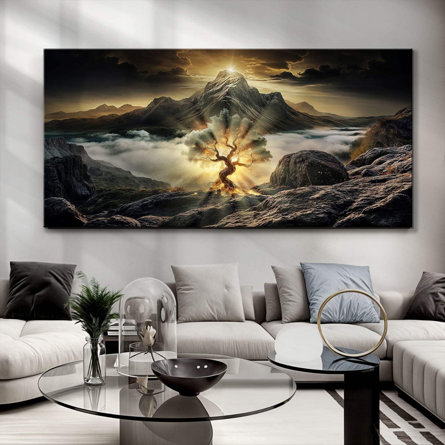 Burning Bush - Faith Wall Art II - Tailored Canvases - Flyclothing LLC