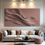 Warm Terracotta Minimalist Wall Art - Tailored Canvases - Flyclothing LLC