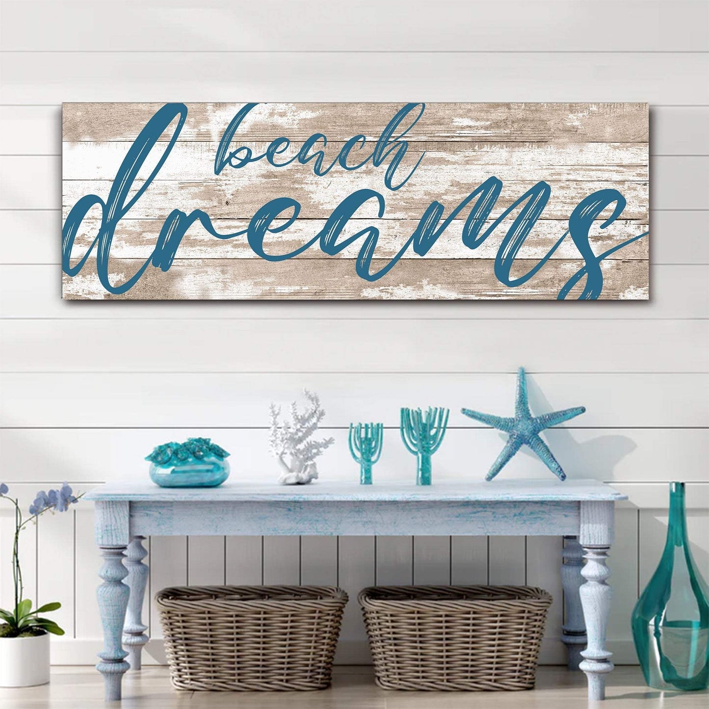 Beach Dreams Sign - Tailored Canvases - Flyclothing LLC