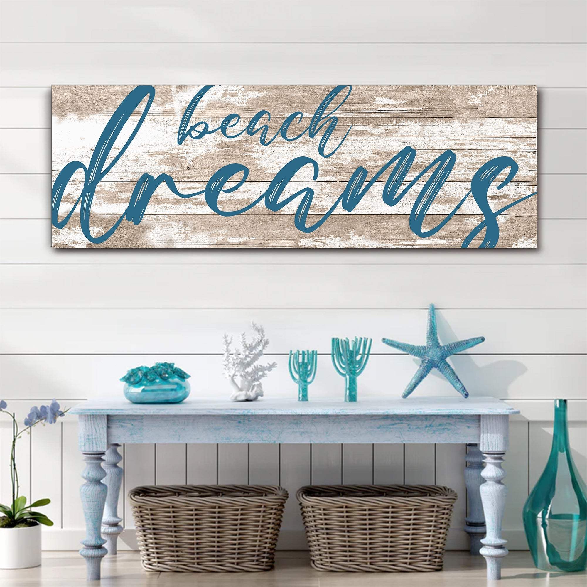 Beach Dreams Sign - Tailored Canvases - Flyclothing LLC