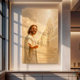 Stairway To Heaven Faith Wall Art - Tailored Canvases - Flyclothing LLC
