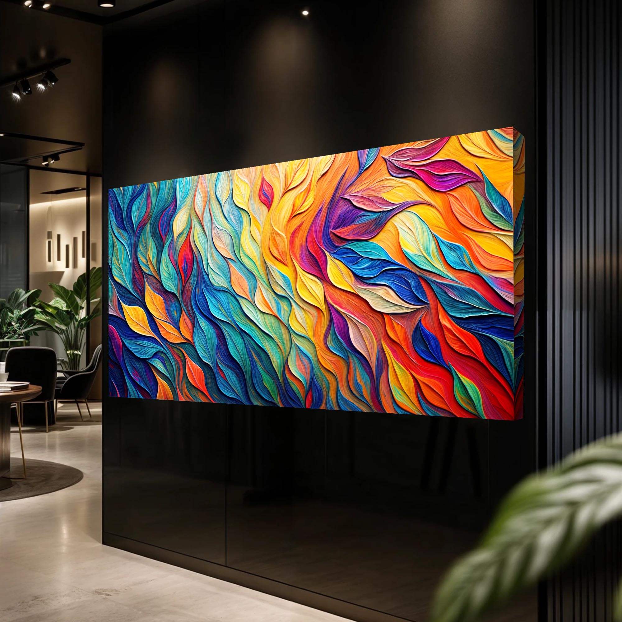 Chroma Whispers Wall Art - Tailored Canvases - Flyclothing LLC