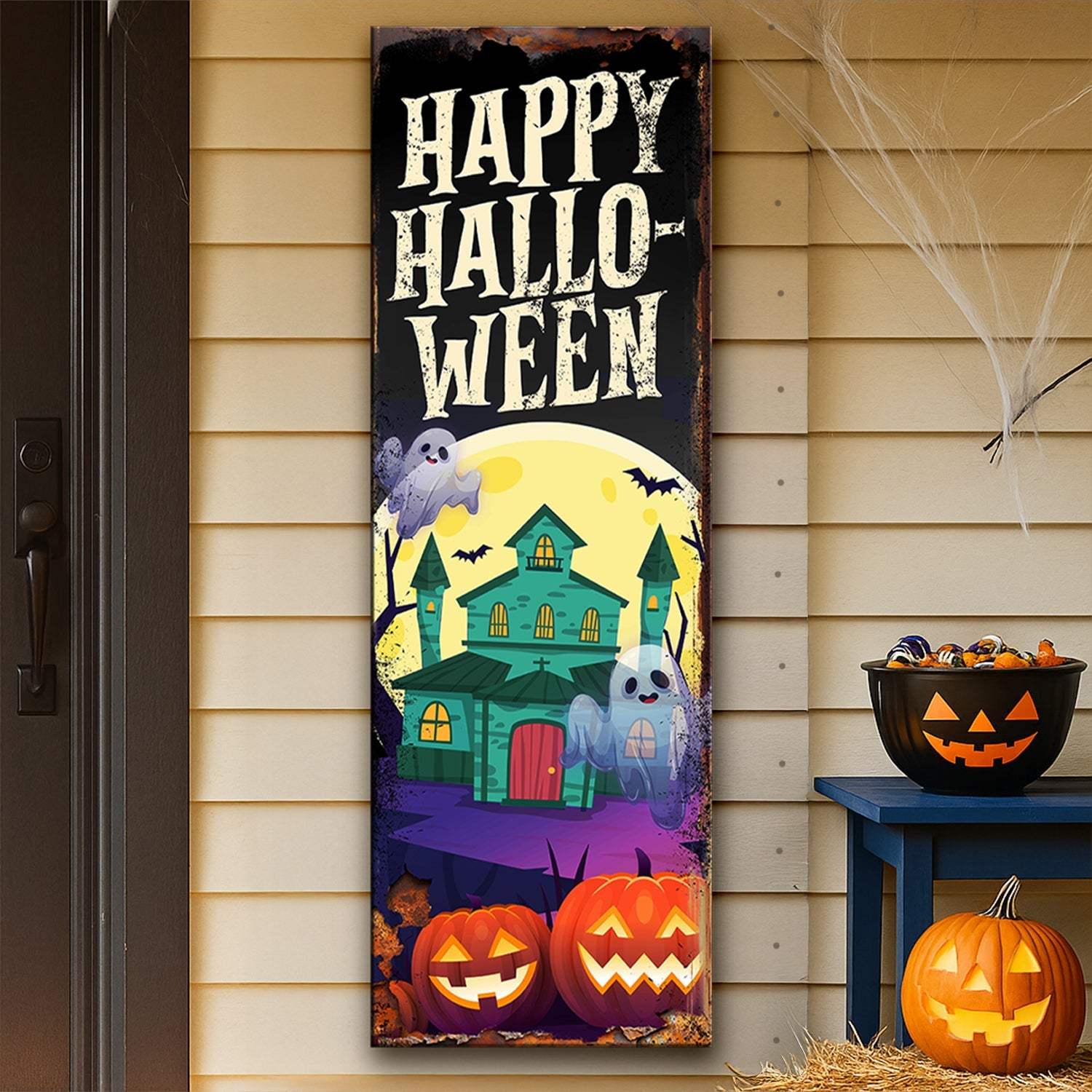 Halloween Welcome Sign - Tailored Canvases - Flyclothing LLC
