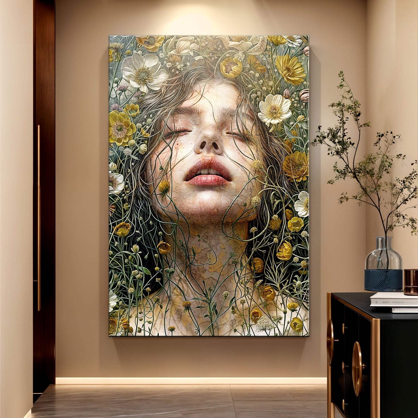 Garden Blossom Wall Art - Tailored Canvases - Flyclothing LLC