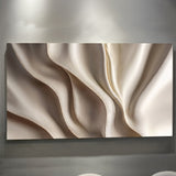 Beige Minimalist Wall Art V - Tailored Canvases - Flyclothing LLC