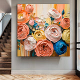 Blooming Bouquet Wall Art - Tailored Canvases - Flyclothing LLC