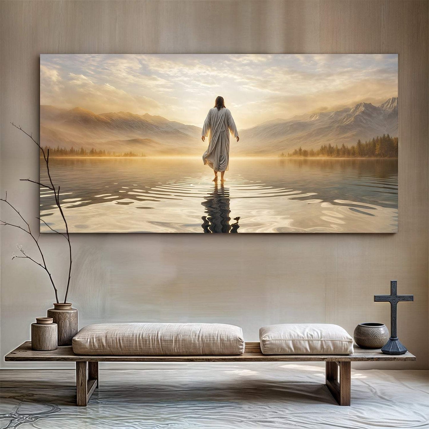 Reflections Faith Wall Art III - Tailored Canvases - Flyclothing LLC