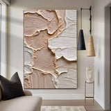 Ivory Minimalist Abstract Wall Art - Tailored Canvases - Flyclothing LLC