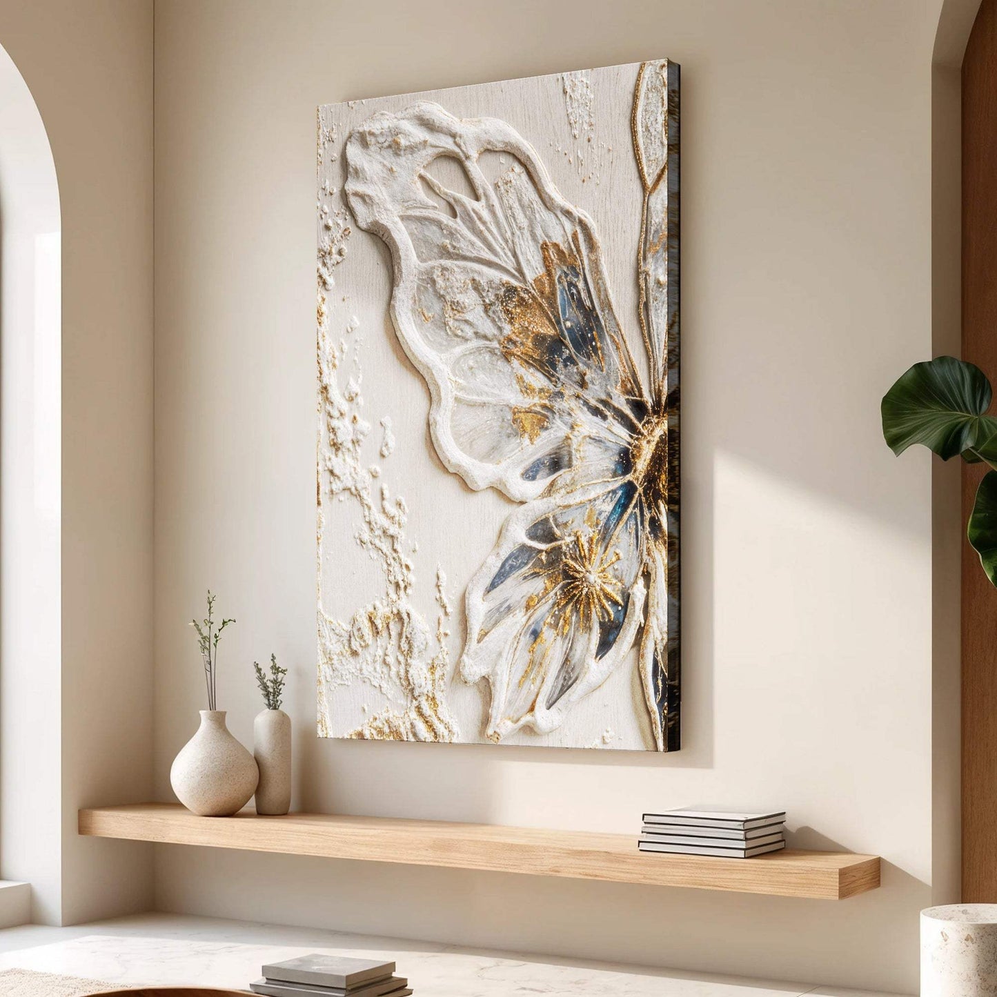 Half Butterfly Wall Art - Tailored Canvases - Flyclothing LLC