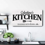 Your Kitchen Sign - Tailored Canvases - Flyclothing LLC