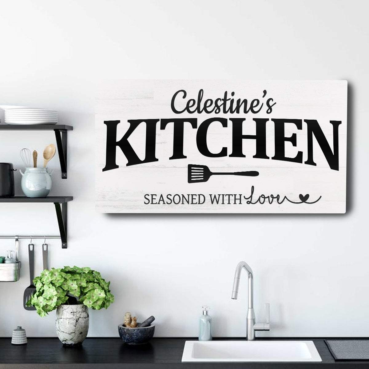 Your Kitchen Sign - Tailored Canvases - Flyclothing LLC