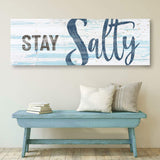 Stay Salty Coastal Sign IX - Tailored Canvases - Flyclothing LLC