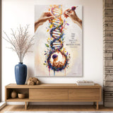 Psalm 139:13 - For You Knit Me In My Mother's Womb Faith Sign - Tailored Canvases - Flyclothing LLC