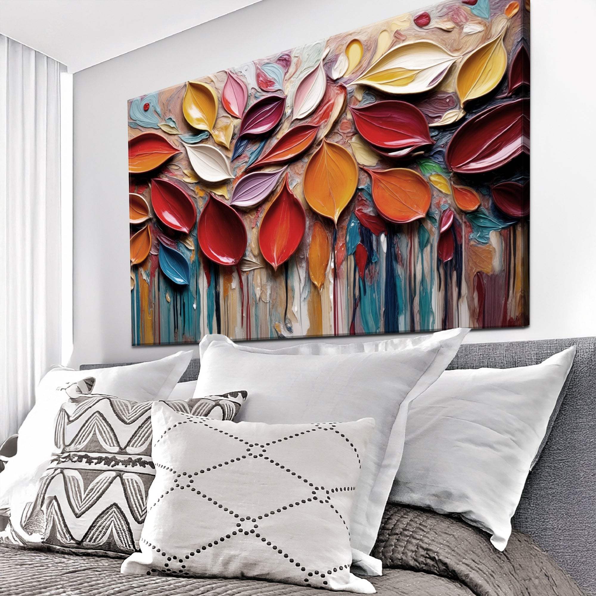 Autumn Rain Wall Art - Tailored Canvases - Flyclothing LLC