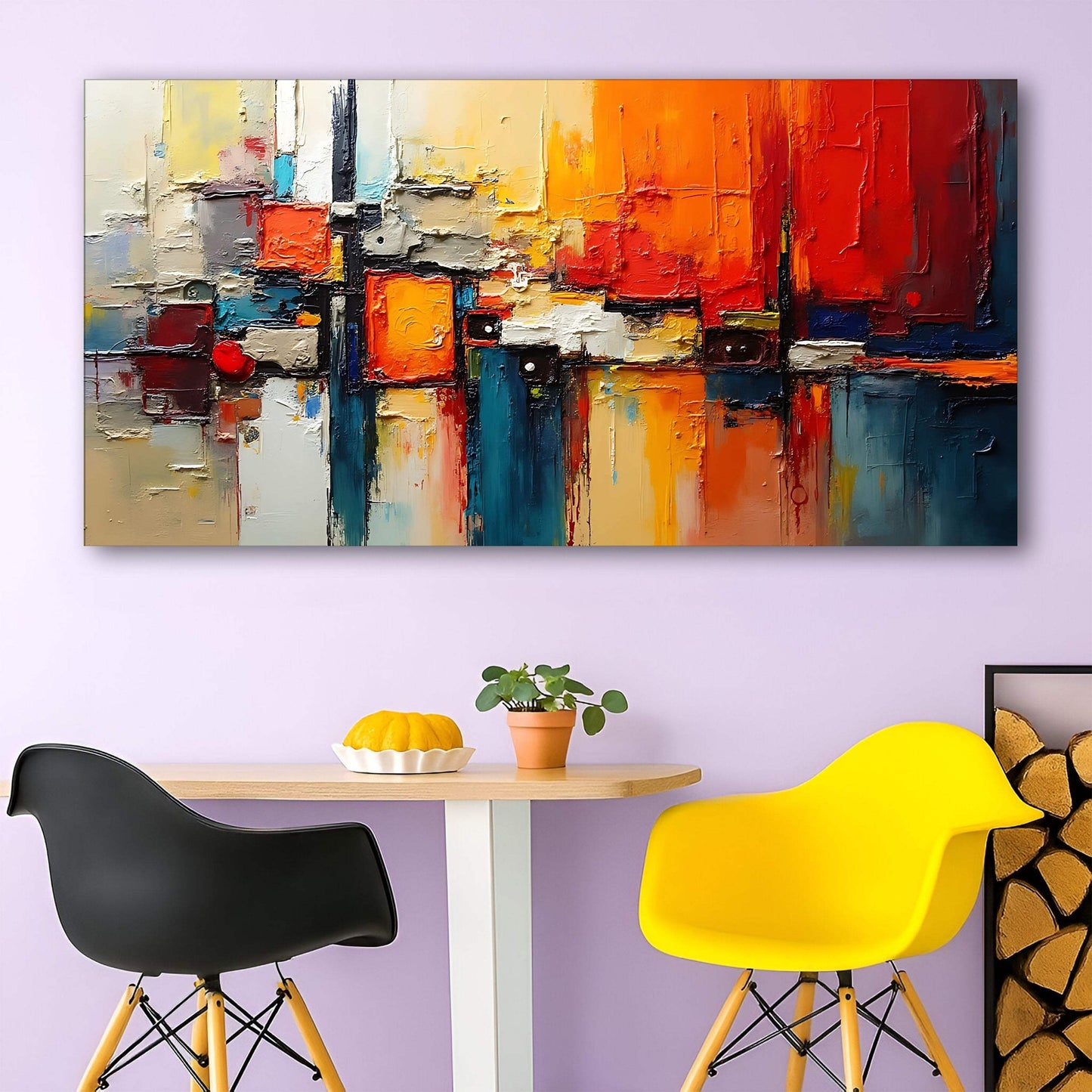 Colorful Abstract Wall Art II - Tailored Canvases - Flyclothing LLC