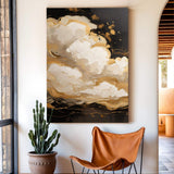 Auric Cloud Abstract Wall Art - Tailored Canvases - Flyclothing LLC