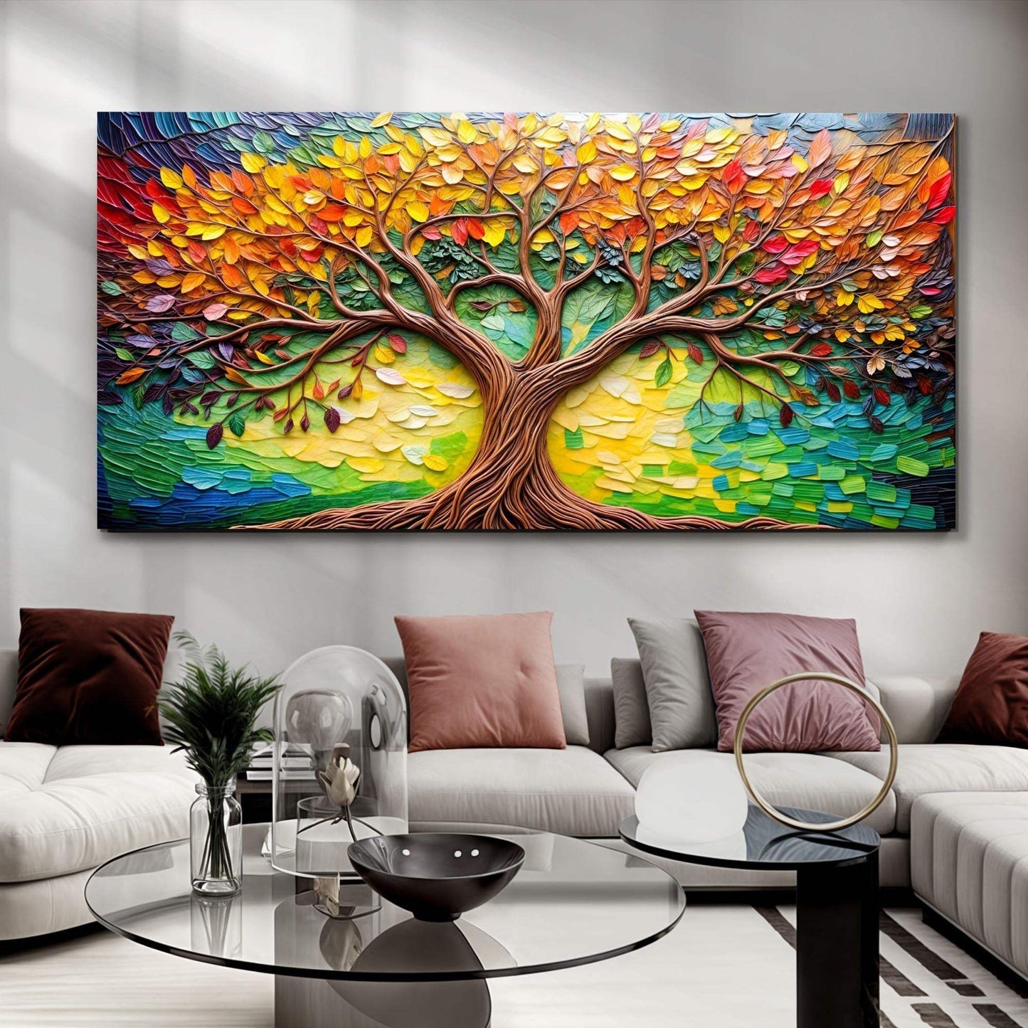 Tree Of Life Wall Art - Tailored Canvases - Flyclothing LLC
