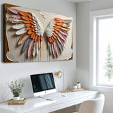 Angelic Wings Wall Art - Tailored Canvases - Flyclothing LLC