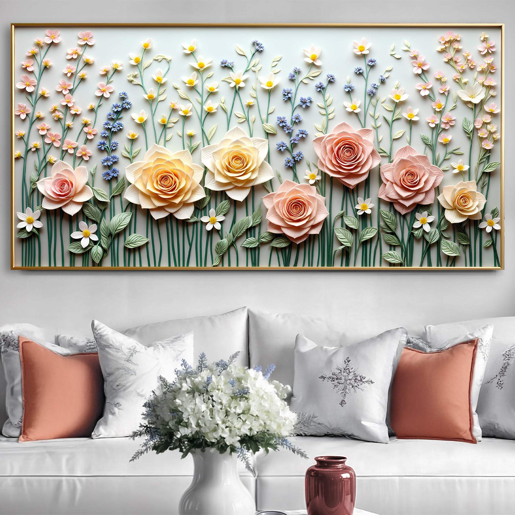 Garden Rhapsody Wall Art - Tailored Canvases - Flyclothing LLC