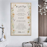 The Lord's Prayer Faith Sign III - Tailored Canvases - Flyclothing LLC