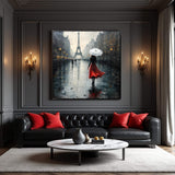 Paris Stroll Painting Wall Art - Tailored Canvases - Flyclothing LLC